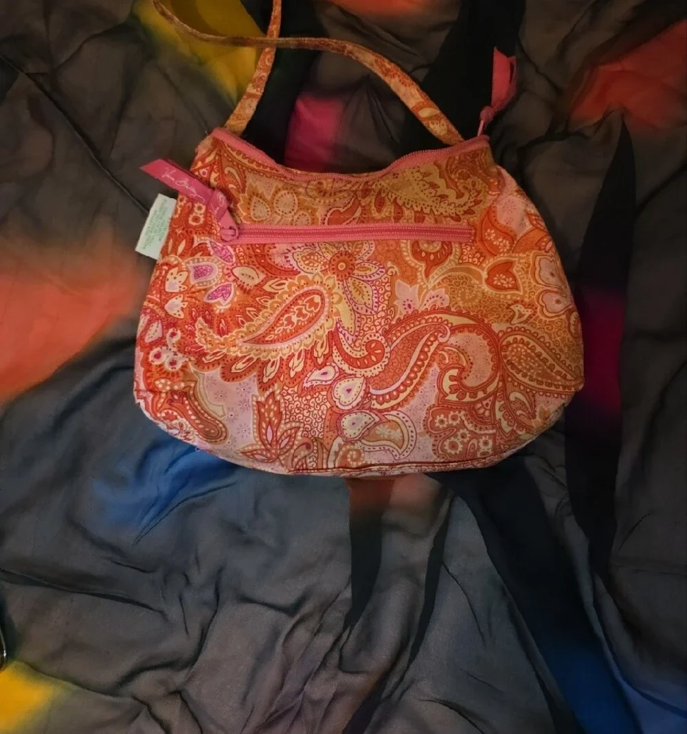 Vera Bradley Shoulder Bag In 'Sherbet'